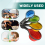 Foldable Silicone Measuring Cups and Spoons Set, for Cooking Baking Dosing Aid 5