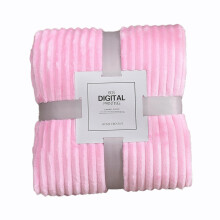 Flanell-Fleece-Überwurfdecke für Sofa, weich, einfarbig, Tagesdecke, Plüschbezug, Bettgeschenk, B