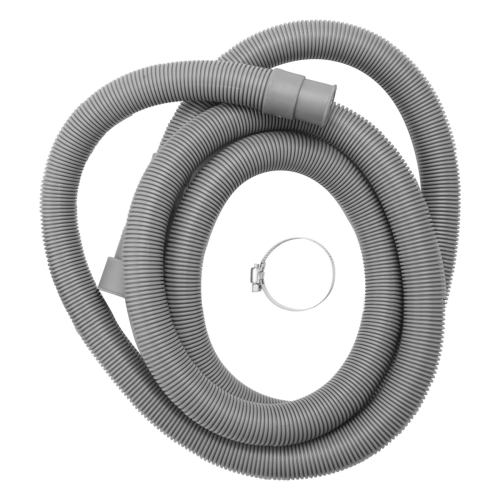 Drain Hose Extension Set Universal Washing Machine 6.5Ft, Include Hoses Clamps 1