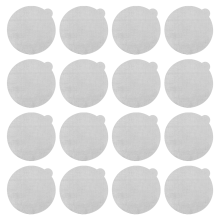 100 unidades de 62 mm de sellos desechables para cápsulas de café, láminas de espuma de crema, pegatinas para tapa de filtro para Vertuo