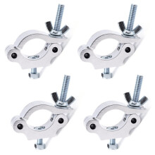 Heavy Duty Stage Lighting Clamps, 660Lb Aluminum Light Clamps Truss for DJ Projector Par Lights,4 Packs