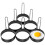 6 Pack Egg Ring, Stainless Steel Round Non-Stick Frying Maker Molds 1