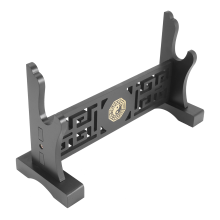 Sword Stand Weapon Display Katana Genji Japanese Samurai Blade Medieval Tai Bagua-A