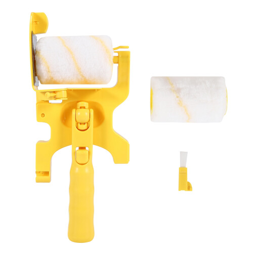 Clean Cut Paint Edger Roller Brush Wall Ceiling Door Painting Edging Tools for 1
