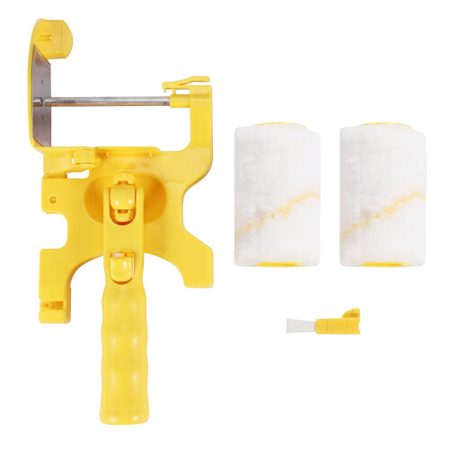 Clean Cut Paint Edger Roller Brush Wall Ceiling Door Painting Edging Tools for 2