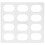 Clear Polycarbonate Dacquoise Cake Mold Oval Dakovaz Macaron Mould Decorating Tool Bakeware 7