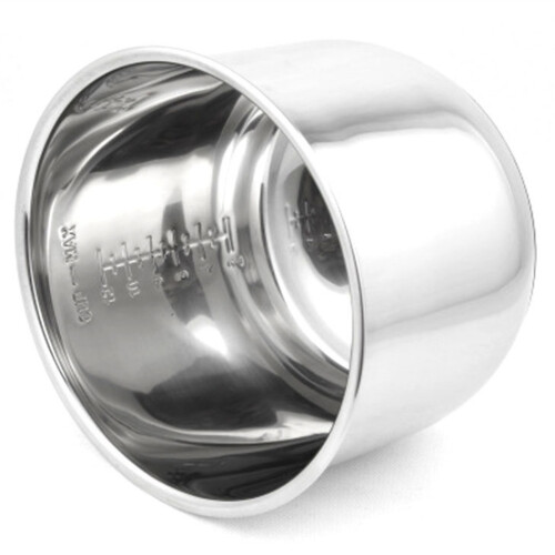 Power Cooker Stainless Steel Replacement Inner Pot Insert Liner Accessory XL Compatible with 5 Quart 2