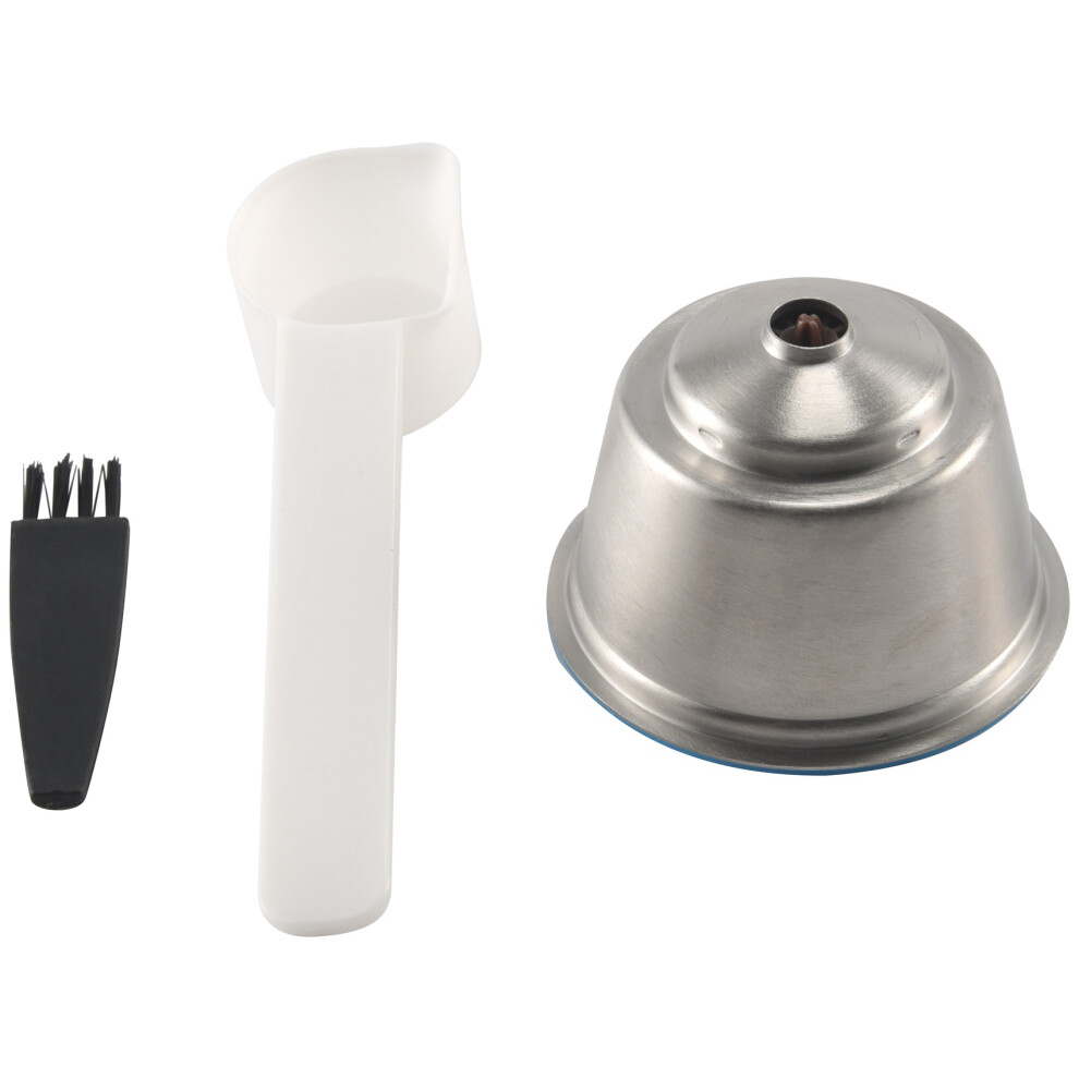 Wiederverwendbare Kapsel FüR -Gusto, Edelstahl-Kaffeefilter / -Gusto-Set (Mit LöFfel Und BüRste)-image