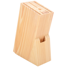 Portacoltelli da cucina in legno, supporto in bambù, scaffale portaoggetti, organizer per utensili, accessori