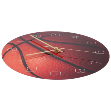 Basketball Acrylic Silent Wall Clock Bedroom Living Room Alarm Birthday Christmas Gifts Present for Decor