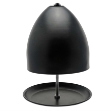 Tea Light Oven for Heating, Candle Heater, Metal Black Room Heater Home Office