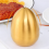 3Pcs Stainless Steel Pepper Shaker Egg Shaped Salt Set Kitchen Tool,Gold 5