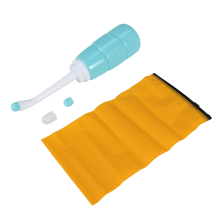 Pulverizador de bidé portátil de viaje mejorado de 350 ml, limpiador personal, herramienta de higiene para lavar botellas para embarazadas.