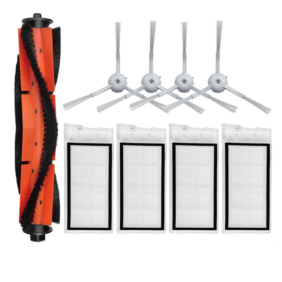 Ersatz FüR Eve Plus Roboter-Staubsauger Ersatzteile ZubehöR HauptseitenbüRstenfilter-image