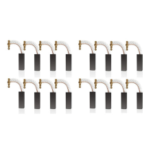 16 escobillas de carbón para lavadora 154740 Motor para