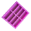 4PCS Rectangle Silicone Mold Energy Bar Maker Chocolate Cornbread Cheesecake Soap Mould 2