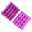 4PCS Rectangle Silicone Mold Energy Bar Maker Chocolate Cornbread Cheesecake Soap Mould 4