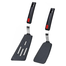 Silicone Spatula Set of 2, 600F Heat Resistant Cooking Spatulas for Nonstick Cookware, Kitchen Utensils Use