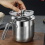 Egg Separator, Stainless Steel Yolk White Separator Tool With Cover, Separates Multiple Eggs 5