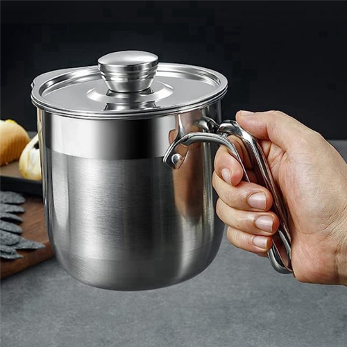 Egg Separator, Stainless Steel Yolk White Separator Tool With Cover, Separates Multiple Eggs 2