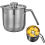 Egg Separator, Stainless Steel Yolk White Separator Tool With Cover, Separates Multiple Eggs 2