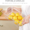 Fridge Storage Organizer, Stackable Organizer - Clear Free for Refrigerator, Freezer and Kitchen 3