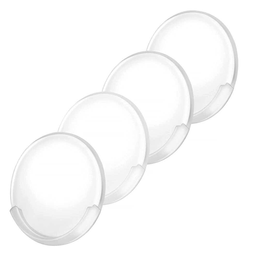 Adhesive Shower Curtain Rod Holder,No Slippage Wall Mount Retainer Of For Bathroom,Rod Brackets No Drilling Exogio