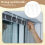Valance Clips, Clear Plastic Clips for Blinds, Hidden Window Blind Horizontal (12 PCS) 6