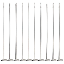 Brochetas de kebab para Foodi AG300, AG300C, AG301, AG301C, AG302, AG400, IG301A, 10 unidades de acero inoxidable de 7,25 pulgadas de largo