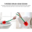 Toilettenbürstenhalter Schöne Kirschform Toilettenset A 4