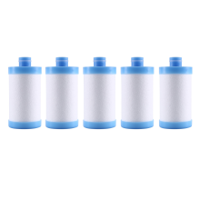 Filtro de cabezal de ducha filtrado para agua dura de alta resistencia para eliminar el calentador de los grifos