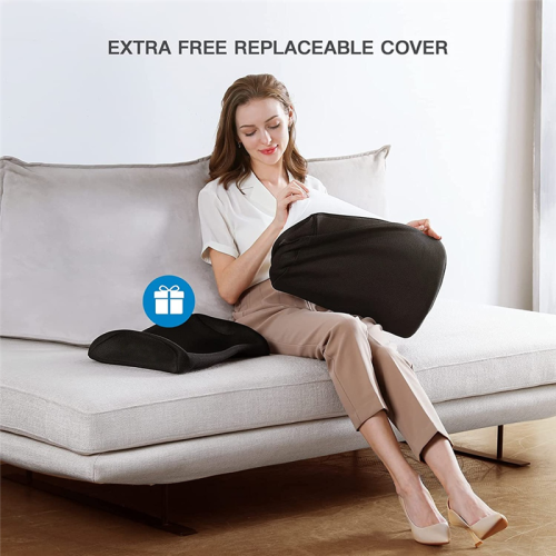 Foot Rest Under the Work Desk, Double-Layer Adjustable Footstool, Suitable for Office 2