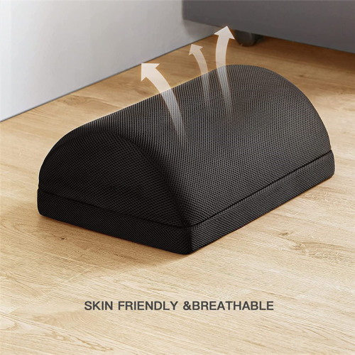 Foot Rest Under the Work Desk, Double-Layer Adjustable Footstool, Suitable for Office 1