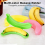 Banana Case, Cute Protector Storage Box, Portable Holder for Lunch Boxes, -Free Fruit Container 6