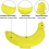 Banana Case, Cute Protector Storage Box, Portable Holder for Lunch Boxes, -Free Fruit Container 7