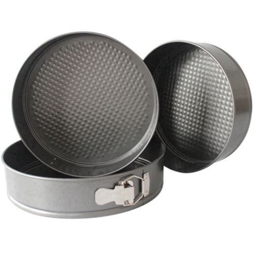 Round Leakproof Baking Cake Pan with Tin Mold Removable Bottom (7 Inches) 1