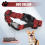 Collier réfléchissant pour chien Airtags - Réglable et robuste - Rouge 4
