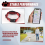 Collier réfléchissant pour chien Airtags - Réglable et robuste - Rouge 8