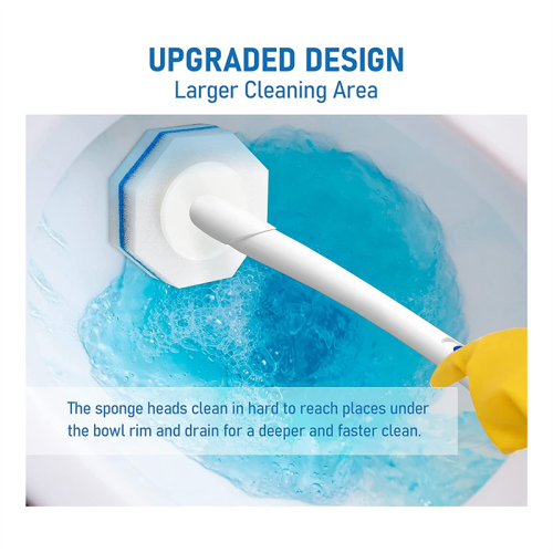 Disposable Toilet Cleaning System Flushable Refill Fresh Brush Refills 30Pcs 2