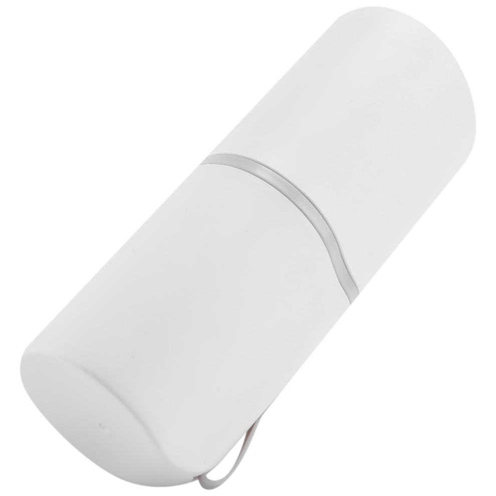 Tragbare ZahnbüRstenhalter-Box FüR Outdoor-Reisen, Camping, Aufbewahrung, Organizer, Badezimmer-ZubehöR, Weiß-image