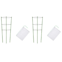 Netting Mesh with Drawstring ,Garden Bug Plant Cover for Protect Flower From Insect Bird 2Pcs