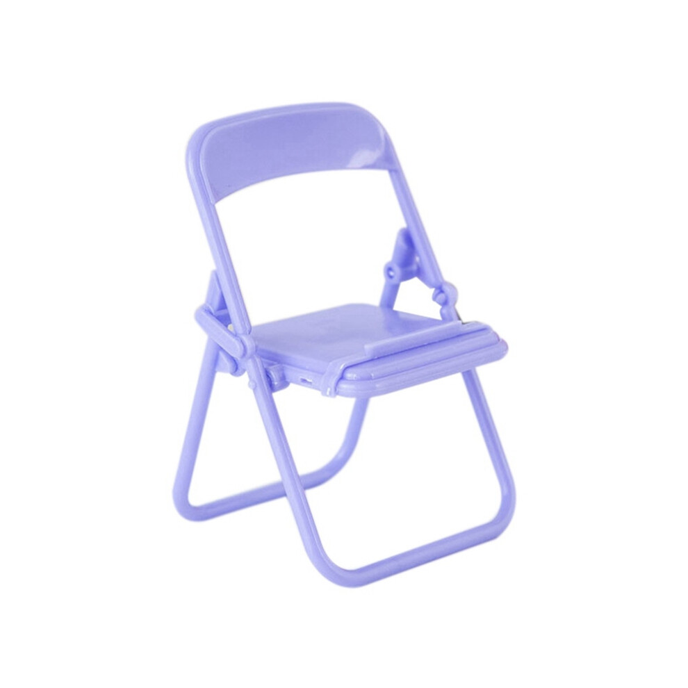 Steve Cute Little Chair Mobile Phone Holder Desk Foldable Stand Cell For 4852799933436