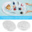 Inflatable Floating Drink Holder Premium for Pool, Accessories Cooler Table Bar Tray 6