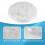 Inflatable Floating Drink Holder Premium for Pool, Accessories Cooler Table Bar Tray 7