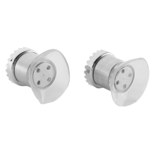 2 Set of Magnetic Soap Holders Bathroom Wall Hanging Suction Cup Rack Silver Holder