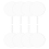 Acrylic Cake Topper Round Cupcake Blank Stick,DIY Circle DecoratingKit 3