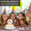 Acrylic Cake Topper Round Cupcake Blank Stick,DIY Circle DecoratingKit 6