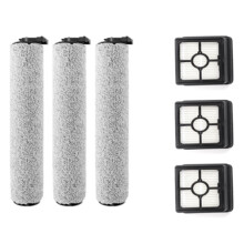 Geeignet für X8 Waschmaschinenzubehör FC9 Pro Flash Roller Brush Filter Scrubber Zubehör-6Pc