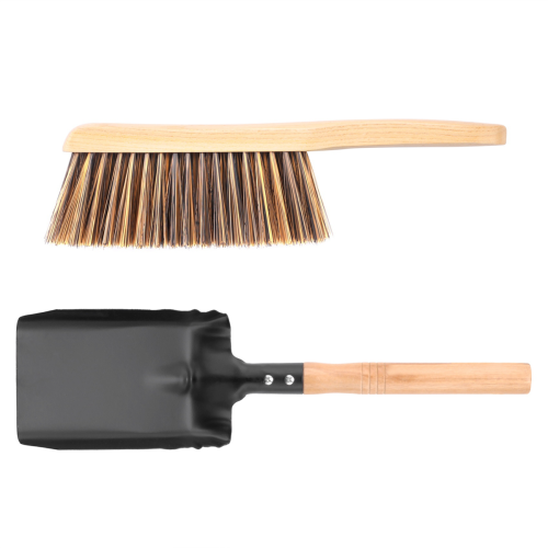 Coal Shovel and Hearth Brush Set, Fireplace Brush, Tidy Tool Fire Pit Tools 1