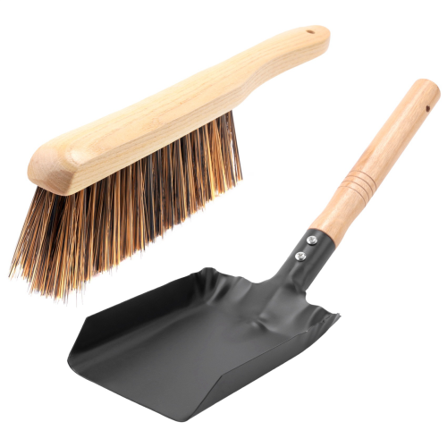 Coal Shovel and Hearth Brush Set, Fireplace Brush, Tidy Tool Fire Pit Tools 2
